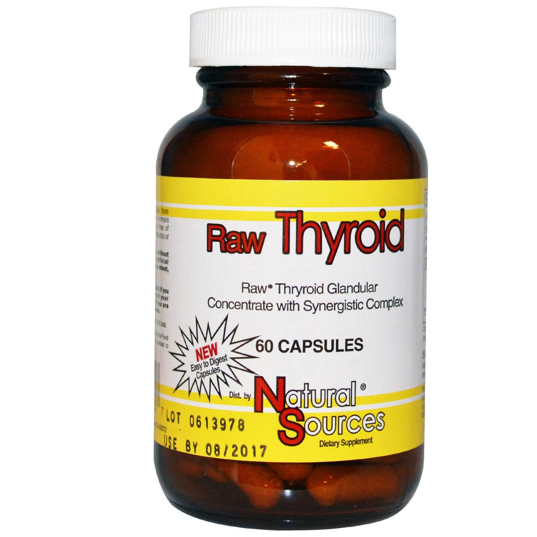 ULTRA GLANDULARS ULTRA RAW THYROID 200MG