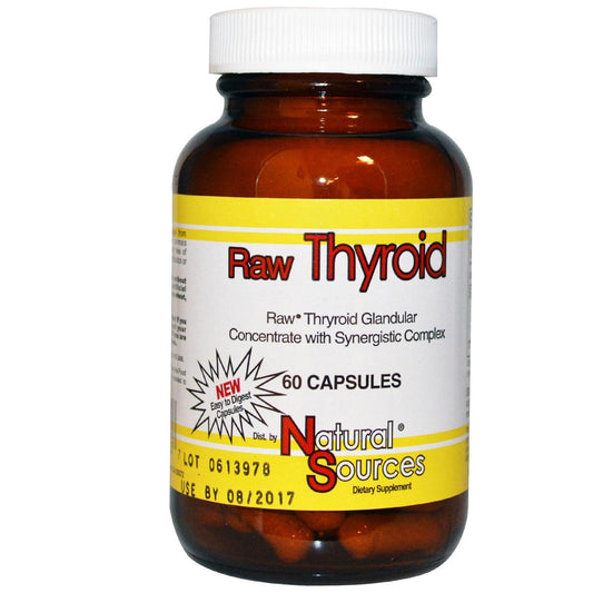 ULTRA GLANDULARS ULTRA RAW THYROID 200MG