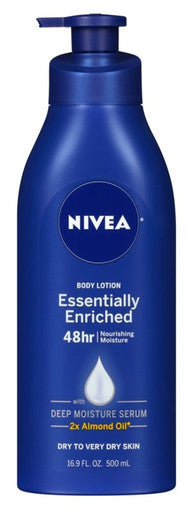 Nivea Lotion Essentially Enriched 16.9oz Pump(Very Dry)