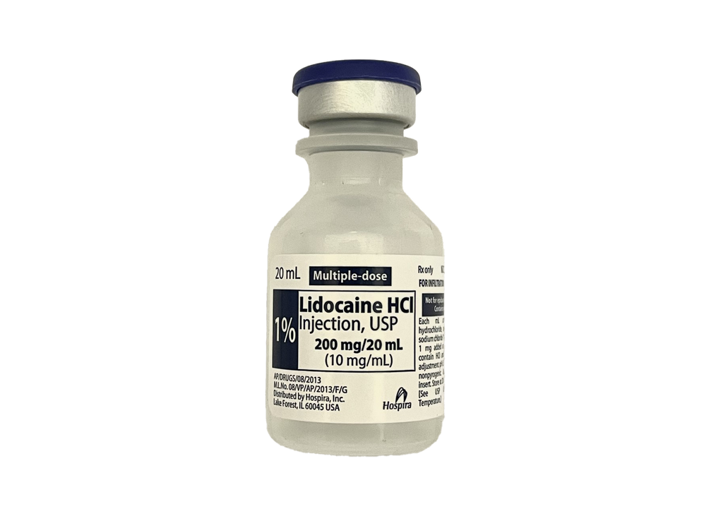 LIDOCAINE HCL MD 1% 25X20ML