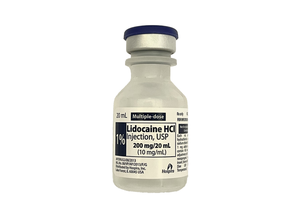 LIDOCAINE HCL MD 1% 25X20ML