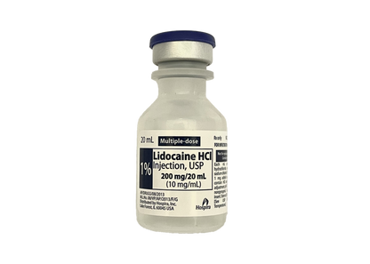 LIDOCAINE HCL MD 1% 25X20ML