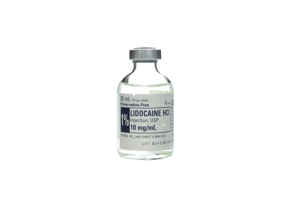LIDOCAINE HCL SF 1% 25X30ML TTV