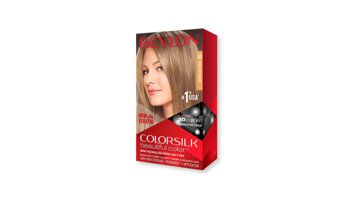 REVLON COLORSILK 60 DRK ASH BLND H/C 1CT