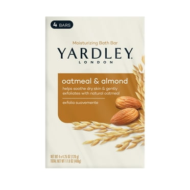 YARDLEY SOAP BR 4X4OZ OAT/ALMOND