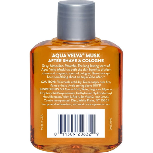 AQUA VELVA SL 3.5OZ MUSK