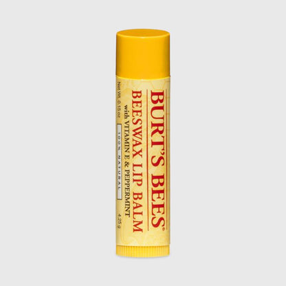 Burts Bees Lip Balm Beeswax Vitamin E & Peppermint (6in)