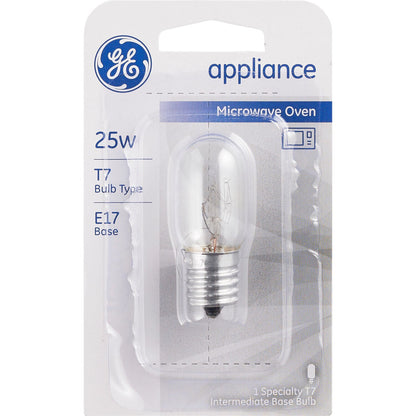 GE 25W T7 Appliance Microwave Owen Incandescent Light Bulb