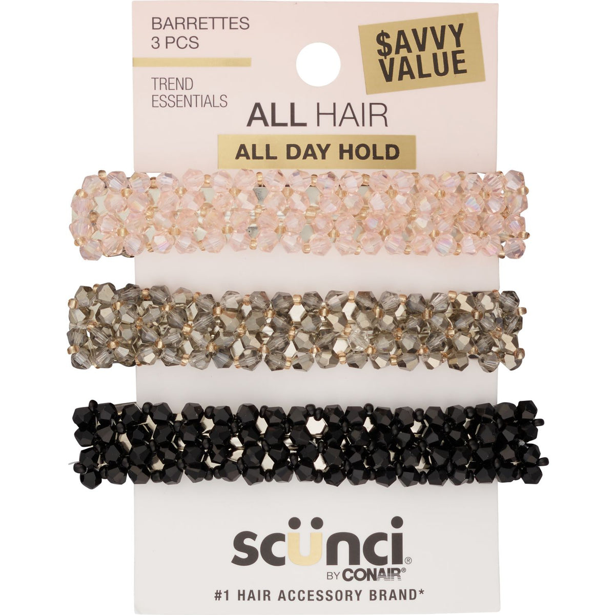 scünci Mixed Fashion Pins & Barrettes - Assorted, 8 count