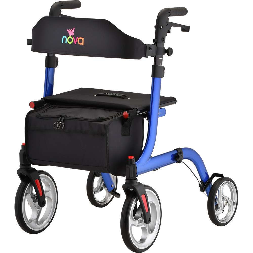 BASIC ROLLATOR EQ 4W 6N BLUE
