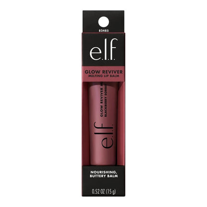 e.l.f. Glow Reviver Melting Lip Balm - Blackberry Sorbet, 0.52 oz