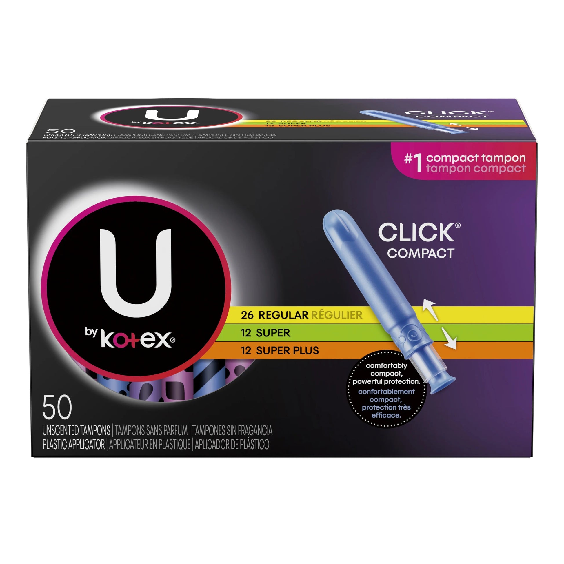 U BY KOTEX CLICK TM 45 SUPER