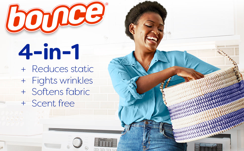 BOUNCE FREE & GENTLE DRYER SHT 160CT DS