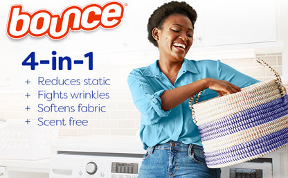 BOUNCE FREE & GENTLE DRYER SHT 160CT DS