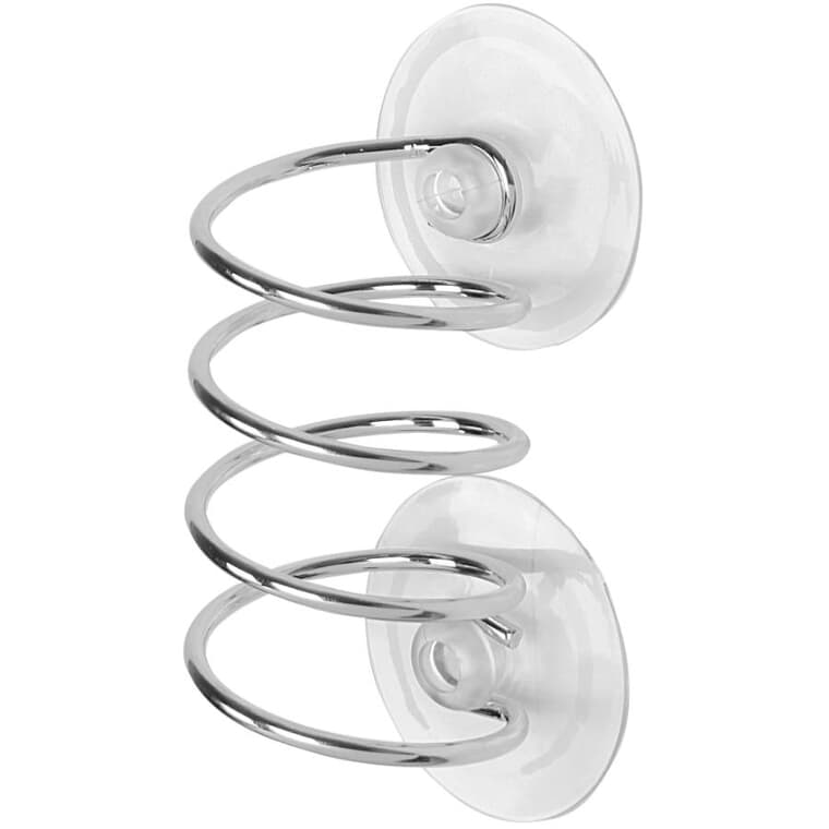 Home Basics Kitchen Sink Suction Sponge Holder - Chrome