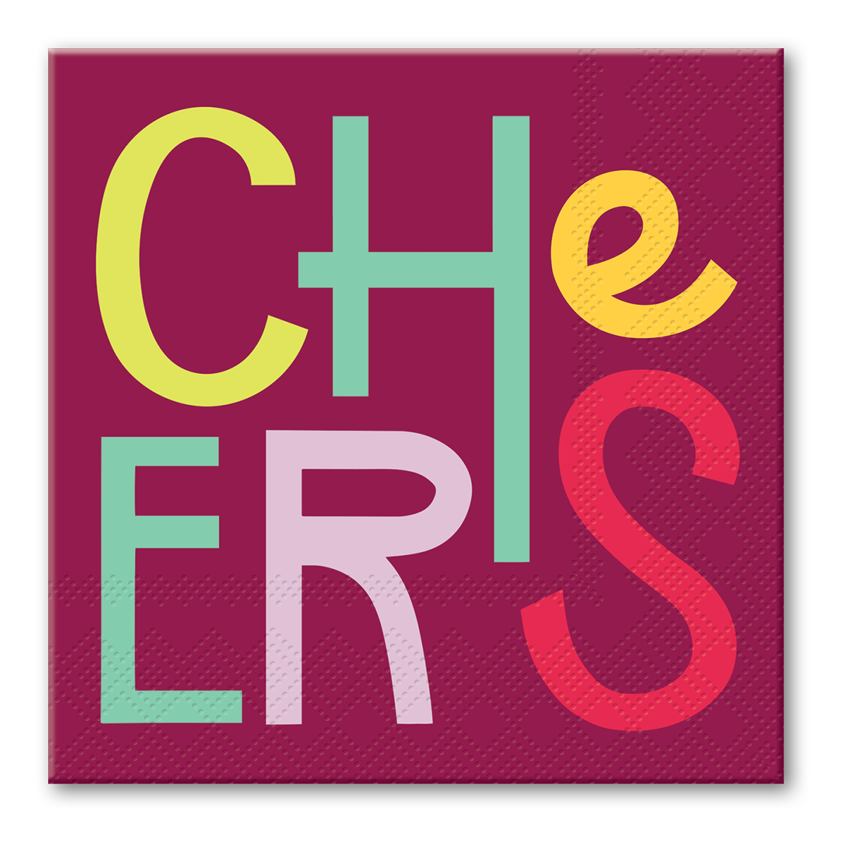 SENSATIONS Beverage Napkins - Cheers, 24 count