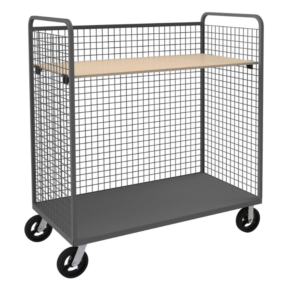 WIRE SHELF 5 MOBILE CART 18INX48IN DS