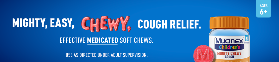 MUCINEX CHILD COUGH BRRY MIGHTY CHW 16CT