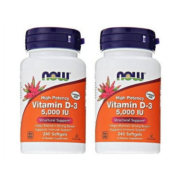 NOW FOODS VIT,D-3,5000IU