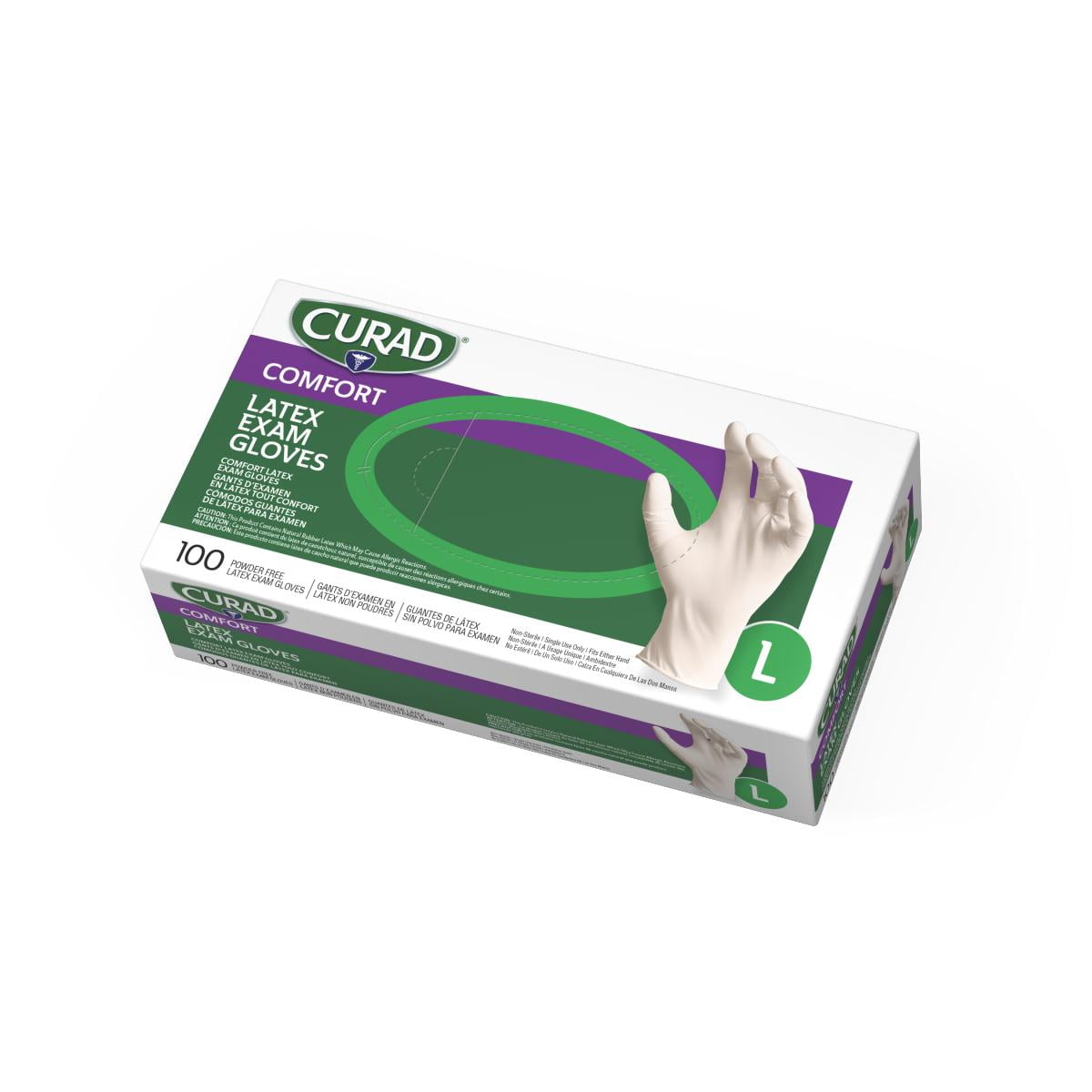AB GLOVE EXAM LATEX LARGE GLV 100CT