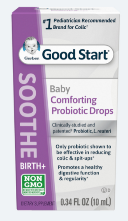 GERBER SOOTHE PROBIOTIC DROPS 4X10ML