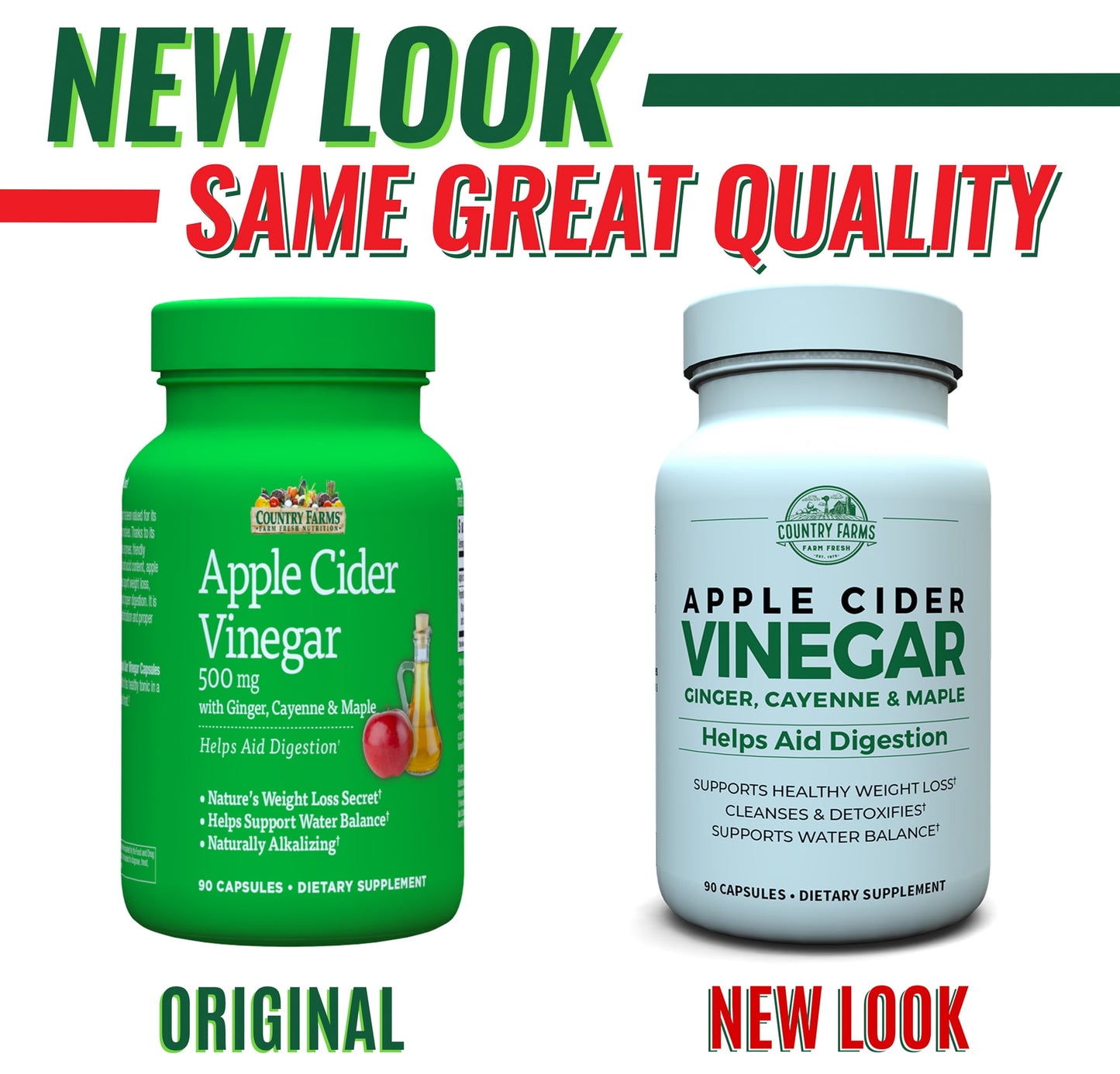 APPLE CIDER VINEGAR CP 500MG 90