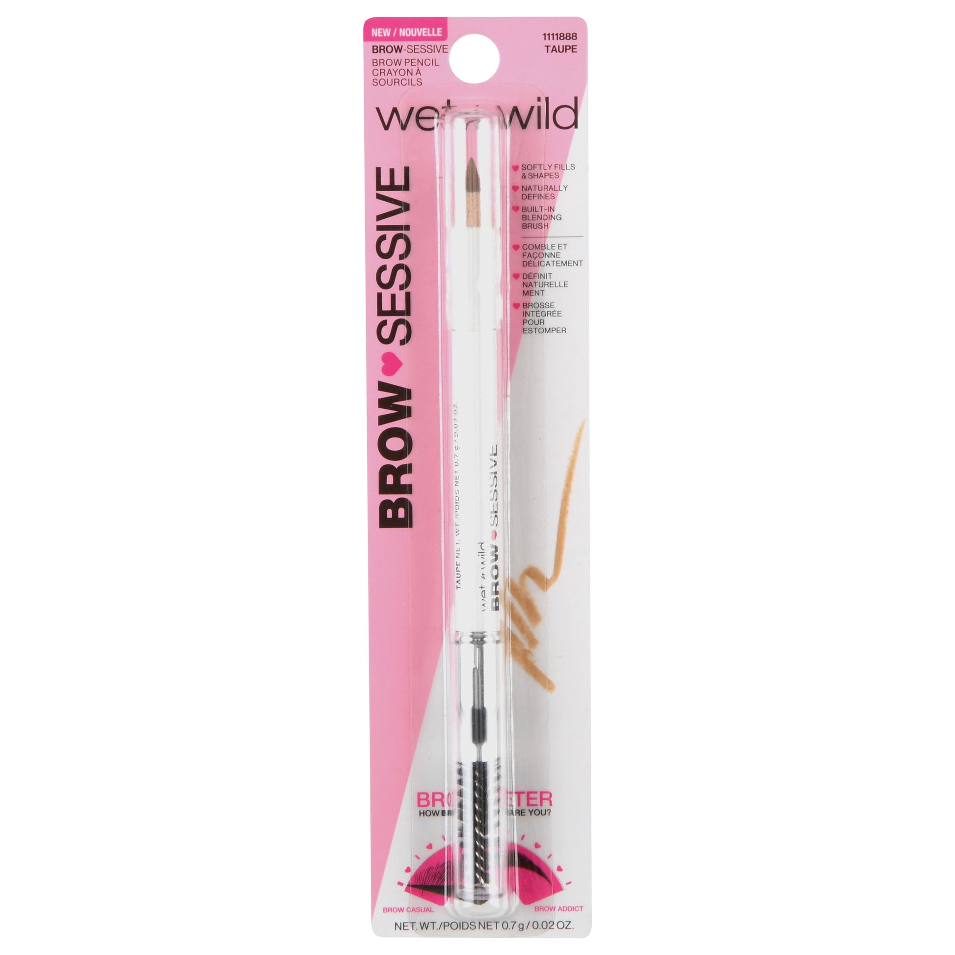 wet n wild Brow-Sessive Brow Pencil - Taupe