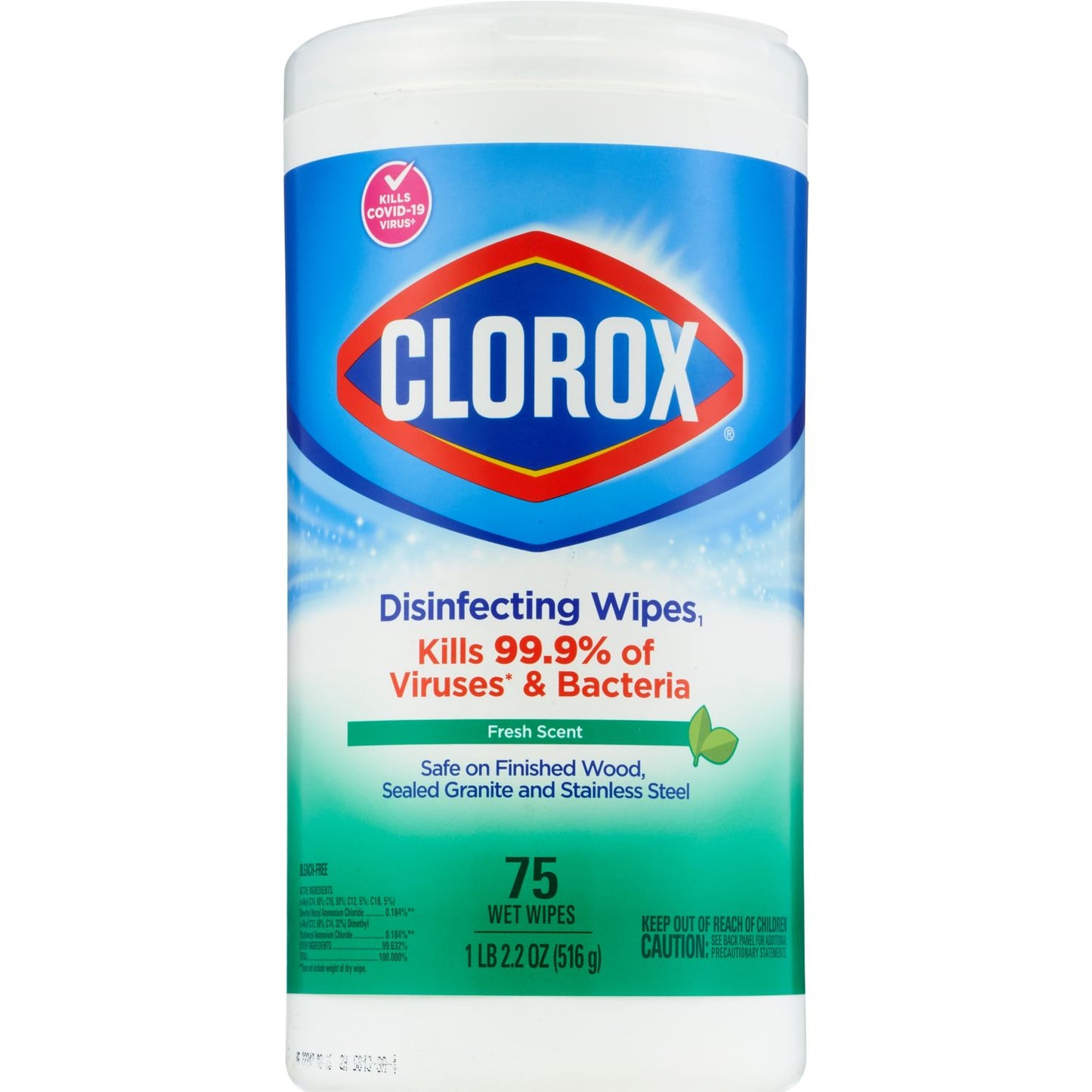 CLOROX Disinfecting To Go Travel Wipes - Fresh, 9 Count