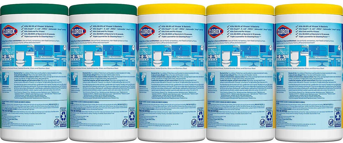 CLOROX DSFCT WIPES PA 24X9CT FRS