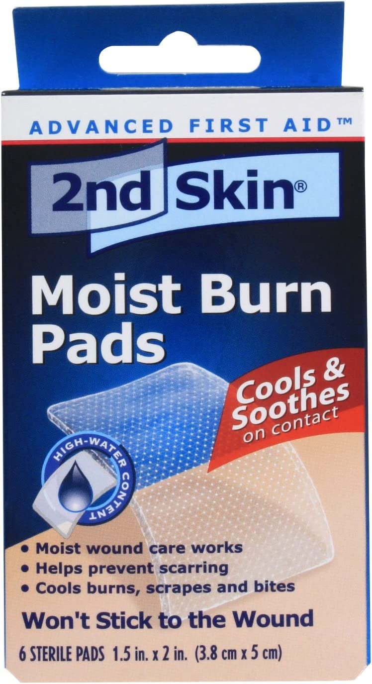 2ND SKIN MOIST BURN PAD LARGE 3CT