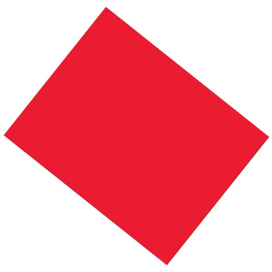 UCreate Coated Poster Board - Red, 28" x 22"