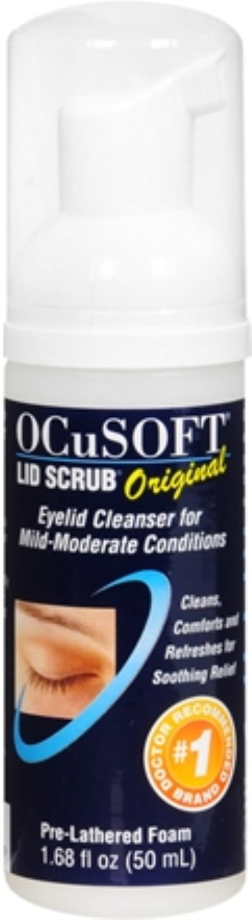 OCUSOFT EYE LID SCRUB FOAM ORIG 50ML