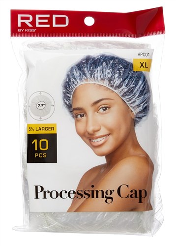 Kiss Red Processing Cap Xl 10 Count (12in)