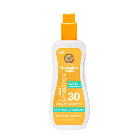 Australian Gold Spf#30 Spray Gel Ultimate Hydration 8oz
