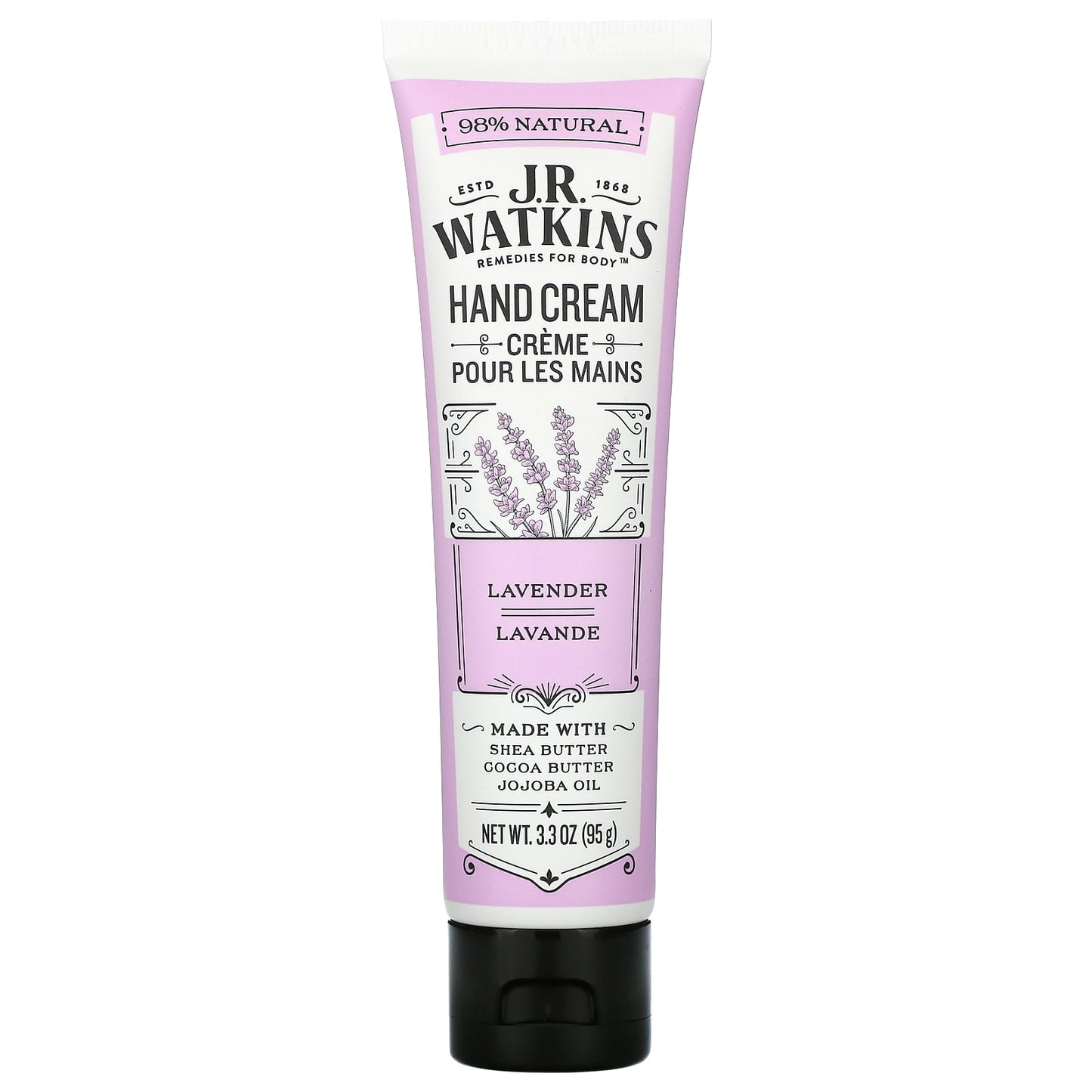J.R. WATKINS HAND CREAM,LAVENDER