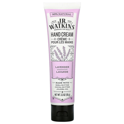J.R. WATKINS HAND CREAM,LAVENDER