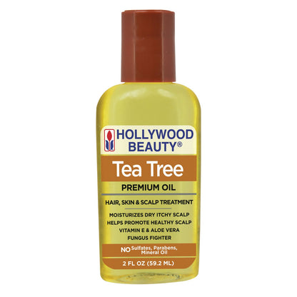 Hollywood Beauty Tea Tree Premium Oil 2oz (6in)