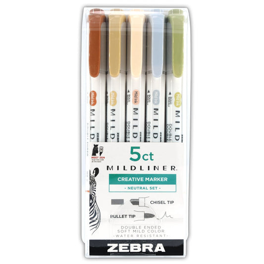 MILDLINER HL NEUTRAL ASST 5PK