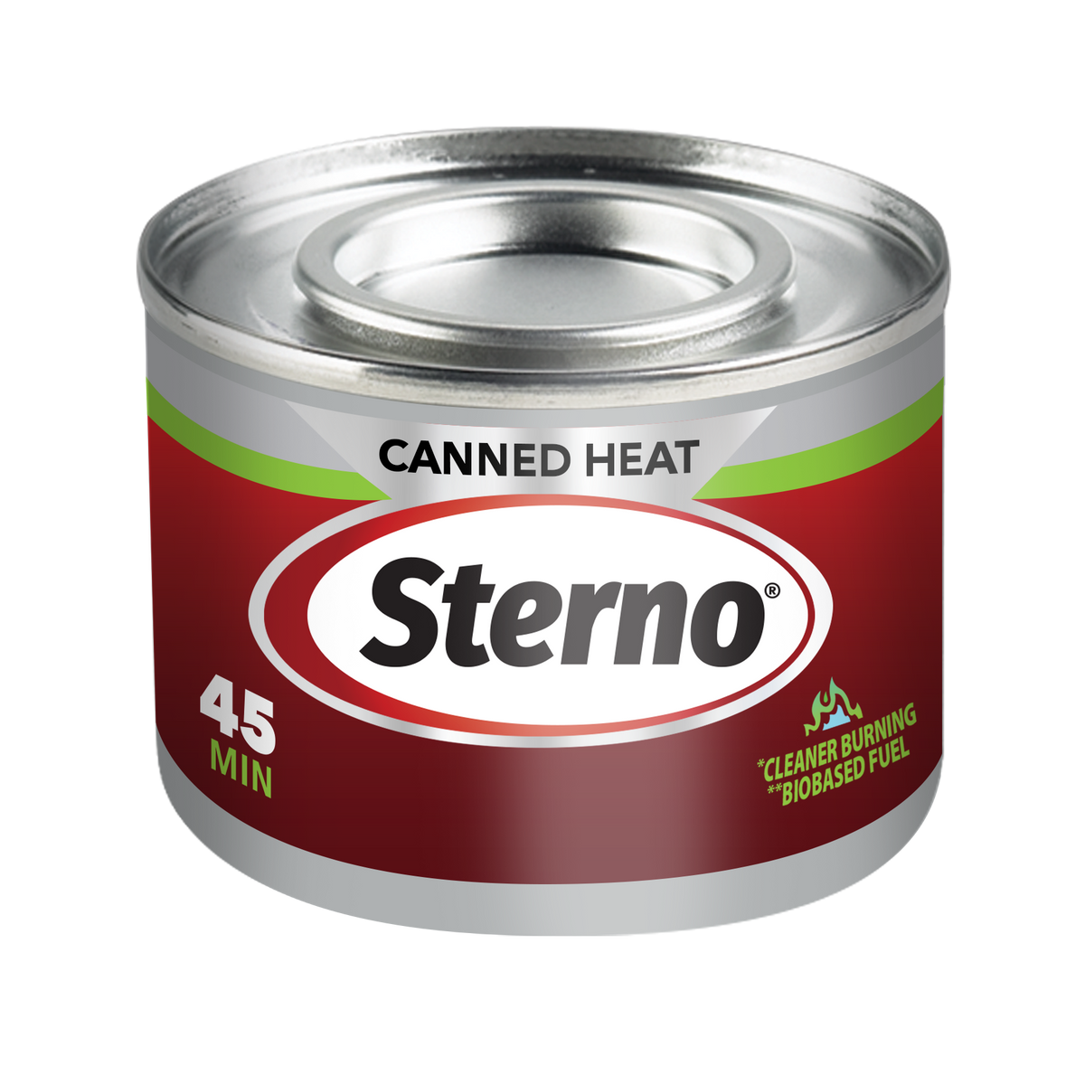 Sterno Canned Heat Aluminum - 45 Minute Burn Time, 3 pack