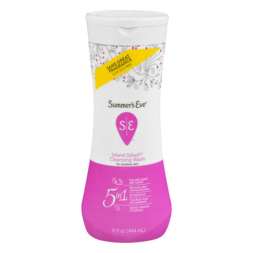 Summers Eve Cleansing Wash 9oz Island Splash