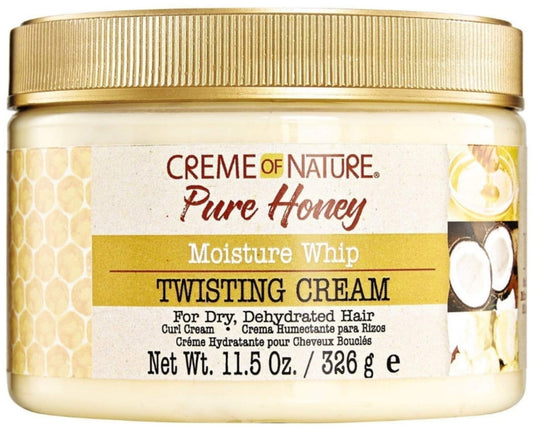Creme Of Nature Pure Honey Twisting Cream 11.5oz Jar