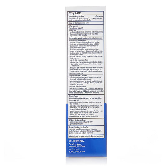 ADAPALENE 0.1 % GEL 45 GM
