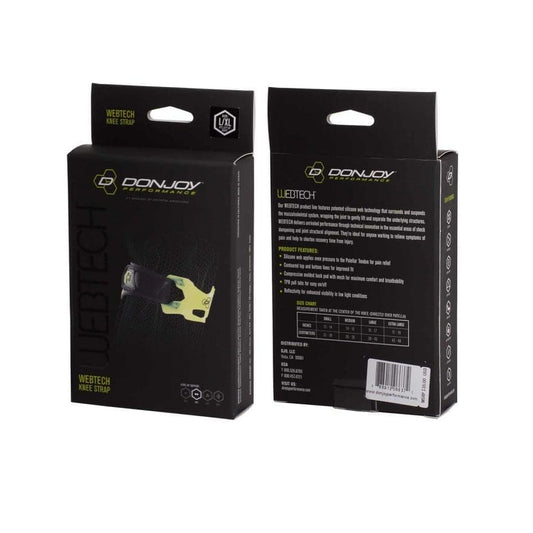 DJ WEBTECH 4MM KNEE SLVBLK S DSHP
