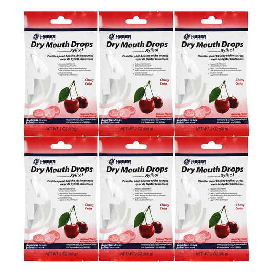 HAGER BAG DRY MOUTH LOZ CHERRY 26CT