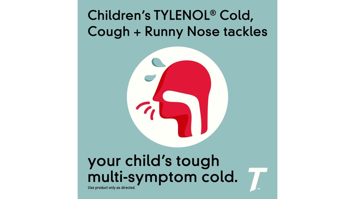 TYLENOL CHLD COLD+COUGH+RN SUSP GRP 4OZ