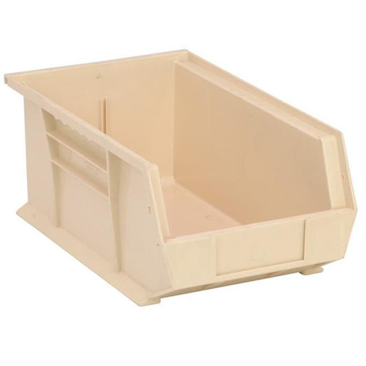 STACK SHELF BIN 18"X6"X7" IVORY 6CT DS
