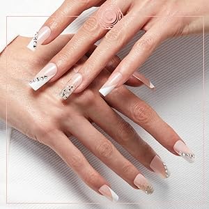 KISS Classy Press On Nails - Silk Dress