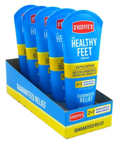 O' Keeffes Healthy Feet Exfoliating 3oz Tube (5in)