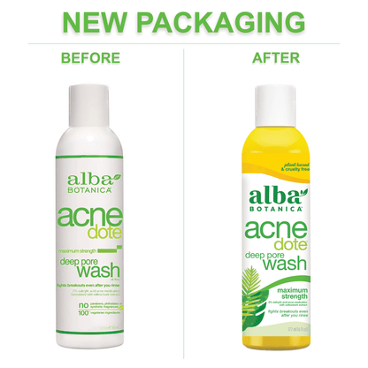 ALBA BOTANICA ACNEDOTE DEEP PORE WASH