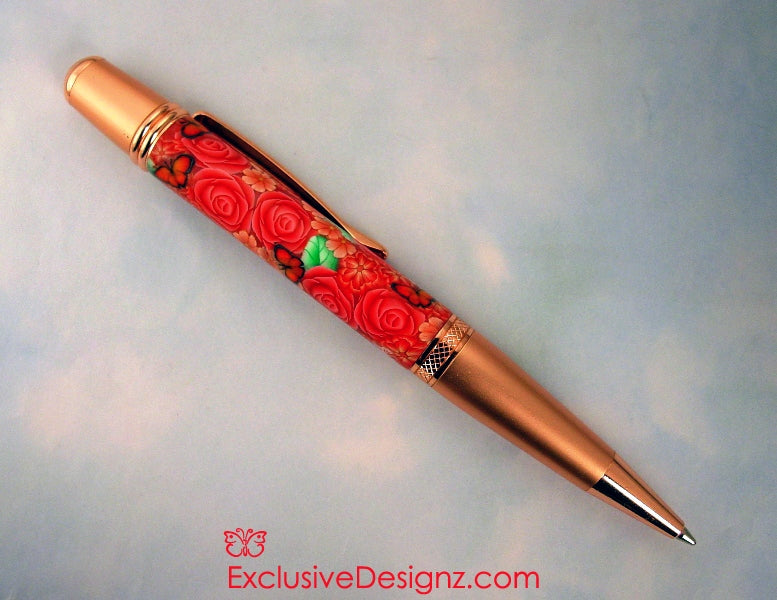 CONC & PERF BRIGHT PEN ROSE